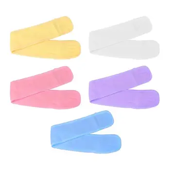 

5pcs Women Head Bands Elastic Headband Headdress Headwear for Yoga Makeup Shower