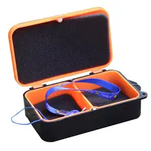 Открытый Рыбалка Портативный дождевой червь красный червь рыболовные приманки снасти живой приманки чехол для хранения коробка