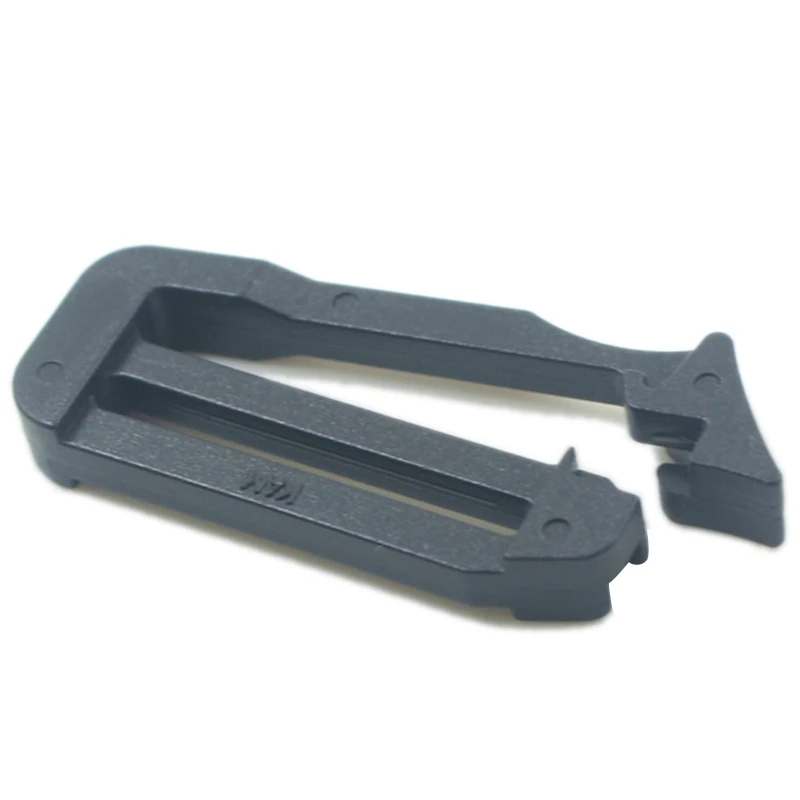 

New Sale Outdoor Webbing Buckle Strap Belt End Clip Adjust Keeper Backpack Bag Camp Hike Ribbon Ending Buckle