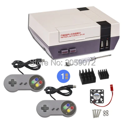 

Raspberry Pi game Nespi Case+ Retroflag for PI 3B+ 3B with gamepad