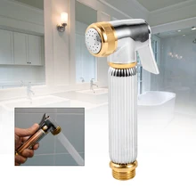 Brass Hand-held Bidet Sprayer Toilet Spray Shower Head Nozzle Sprinkler Wall Mounted Bidet Faucet Toilet Sprayer Tap bidets black bathromm toilet brass bidet spray hot