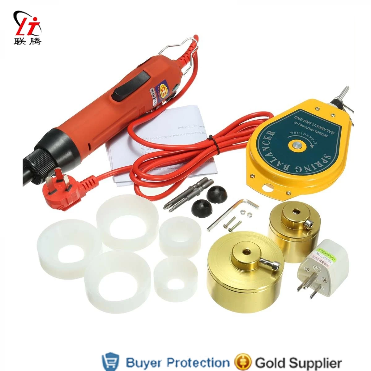 

Electrical Cap Capping Machine Screw Caps bottle lid Sealing Machine Electric hand hold manual Capper 10-50mm Free shipping