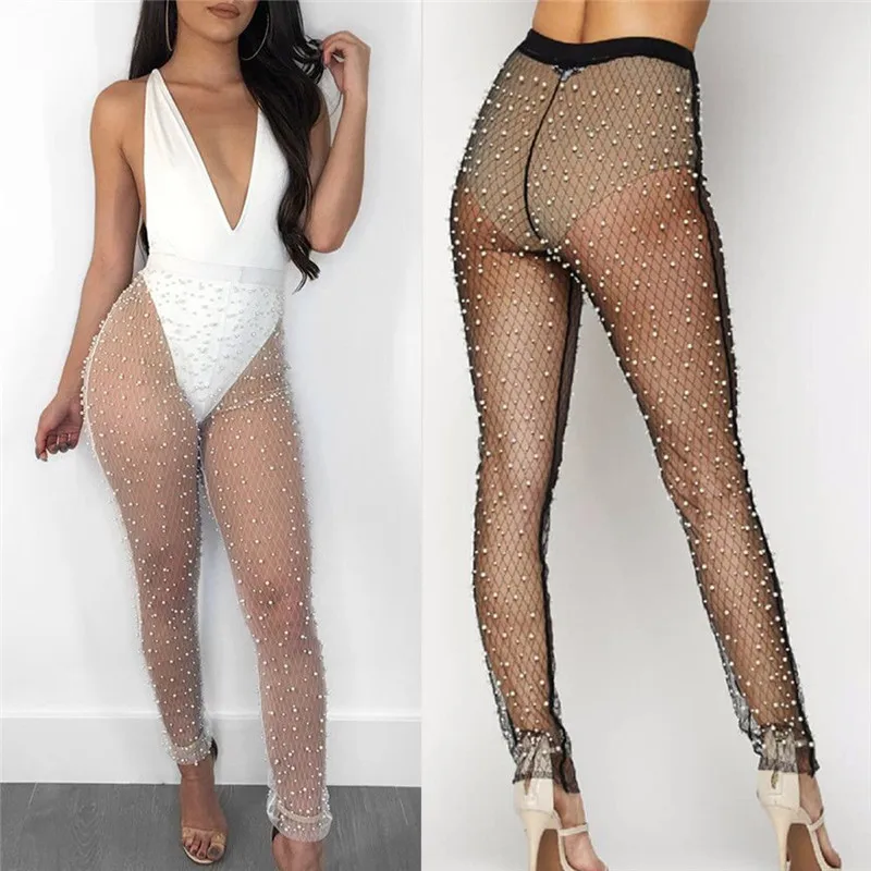 sheer bathing suit pants