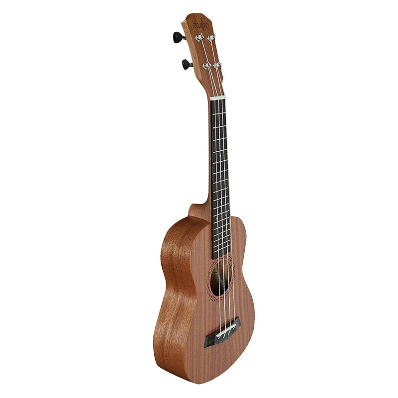 

26 Inch Ukulele Tiger Stripes Hawaiian Guitar Rosewood Fretboard 4 Strings Concert Ukulele