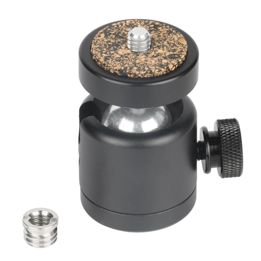 

New 360 Swivel Camera Tripod Ball Head 1/4 Inch Screw Mount Bracket For Nikon Sony Canon DSLR Camera Tripod Ballhead Stand Ho