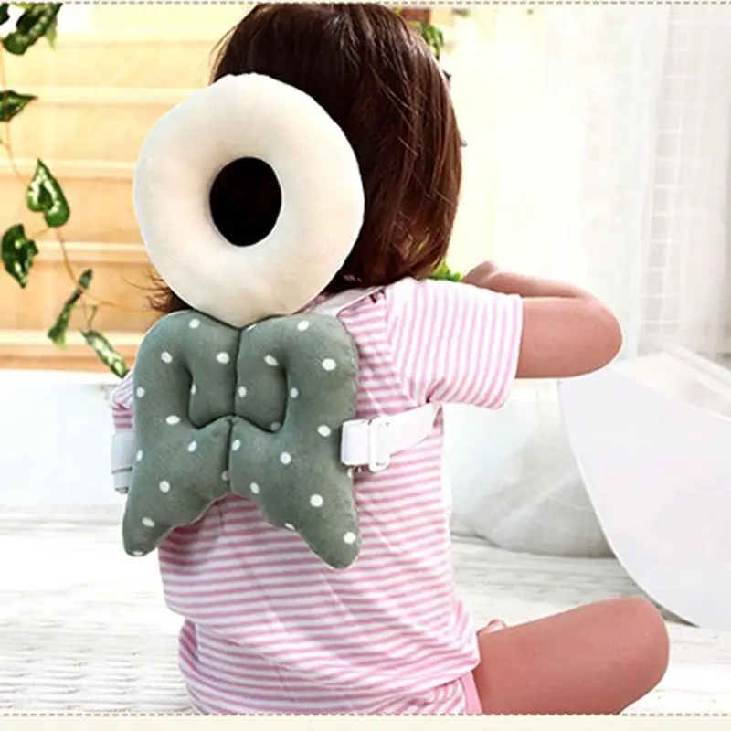

Baby Head Protection Pad Toddler Headrest Pillow Baby Neck Cute Wings Nursing Drop Cushion for Preventing Rrestling
