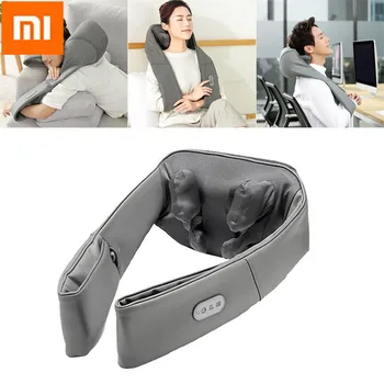 

Xiaomi 3d Spa Massager Machine 3 Level Type C Electric Heating Massager Fitness Exercise Kneading Electric Massagers Neck Pillow