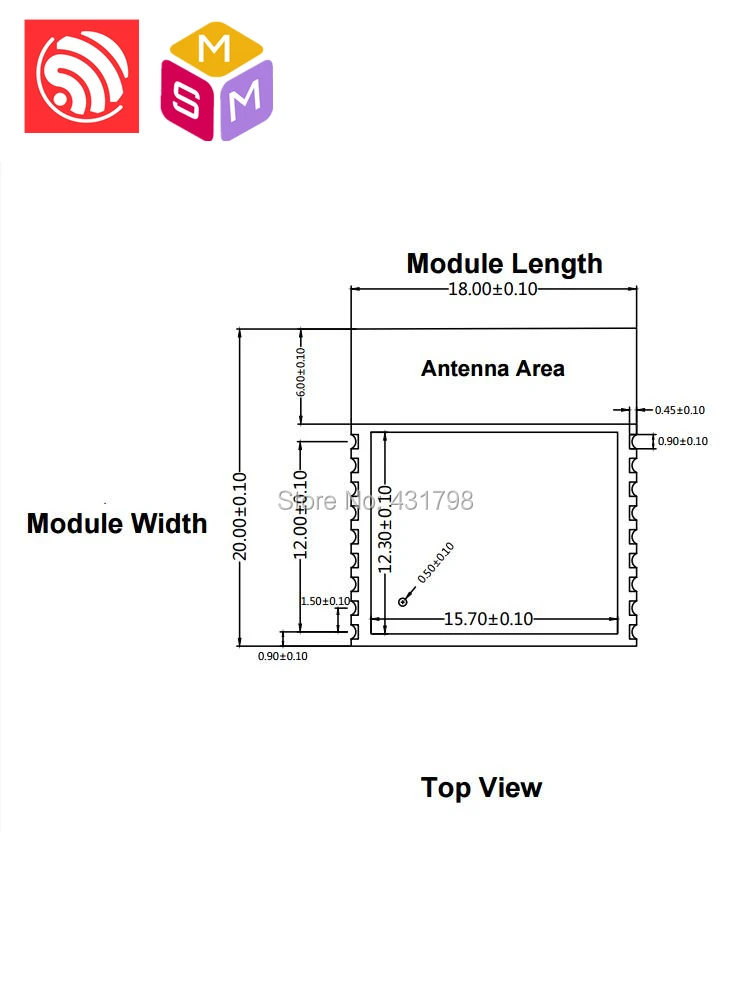 AIOT Espressif SoC ESP8266 WiFi модуль ESP-WROOM-02D международная версия домашней/промышленности/сельского хозяйства Автоматизация