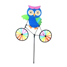 1 шт. прочные нетоксичные полезные практичные безопасные ветряные мельницы Семейные принадлежности Pinwheel DIY Pinwheel велосипед ветряная мельница