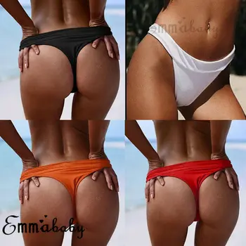

Sexy Womens Bikini G-String Brazilian Thongs Swimwear Swimsuit Bottom Swimsuit