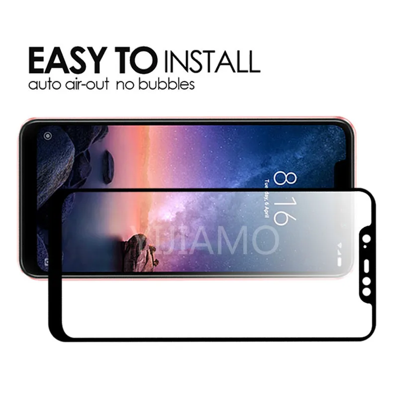 Закаленное стекло 3D для Redmi 6 6a Note Pro чехол Xiaomi Ksiomi Red Mi A A6 Note6 redmi 6pro Защитная пленка
