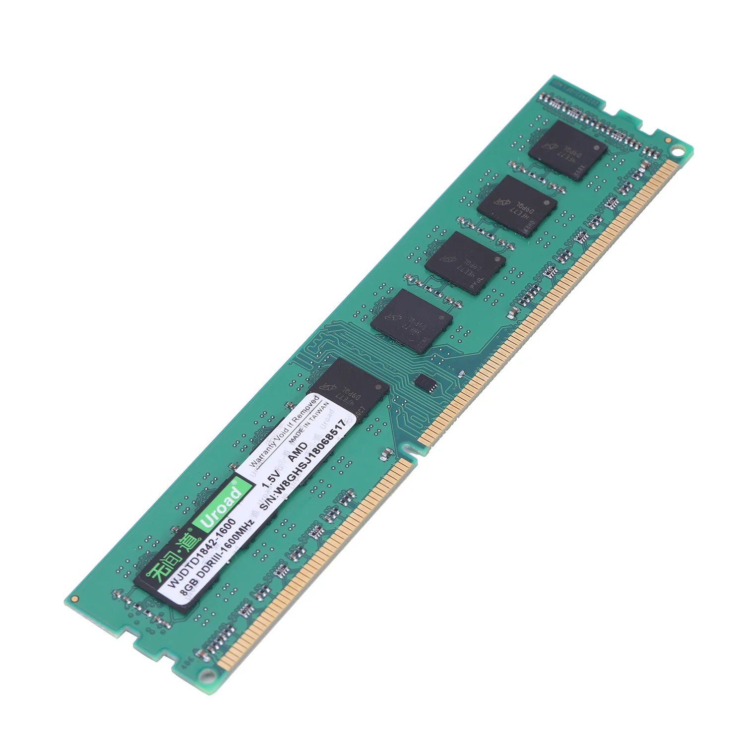 

Uroad DDR3 DDR3I 1600Mhz RAM Desktop Memory DIMM Only For AMD Computer PC