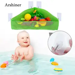 Ванная комната ткань ванна для ванной хорошее Крючки для органайзера сетки сумка для хранения игрушки из полиэстера дышащая сделано