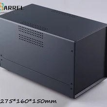 275*160*150 мм 4 цвета Железный корпус для электронных проектов металлический diy профиль корпус инструмент розетка распределительная коробка