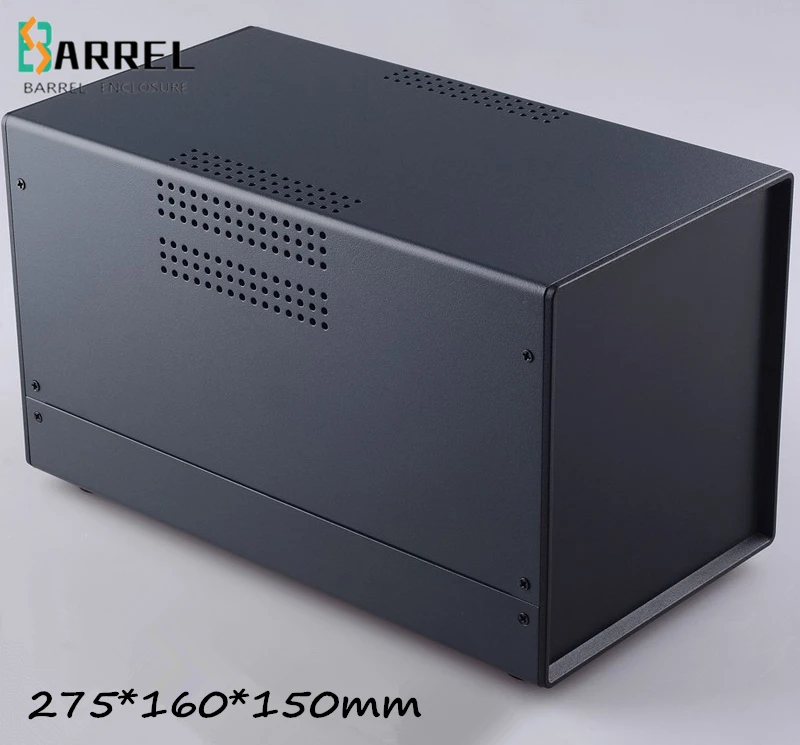 

275*160*150mm 4 colors iron electronic project enclosure metal diy profile housing instrument outlet distribution junction box