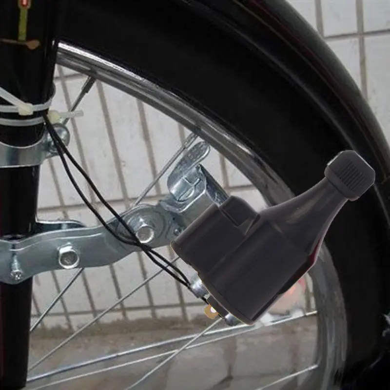 Flash Deal Bicycle Friction Generator Dynamo Headlight Front Tail Light Set High Quality Cycling Accessories bicycle light 5