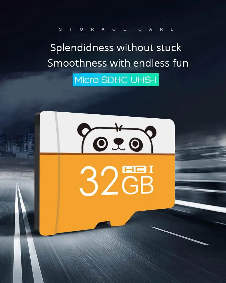 

BEESCLOVER Cartoon 32GB 64GB 128GB Micro SD Card Memory Card Flash Memory Microsd r20