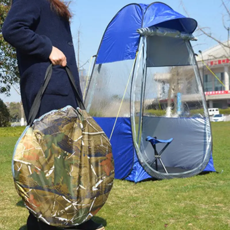 

Outdoor Single Tent Rainproof Portable Automatic Open Double Door Tent Sport Gear for Fishing Dressing
