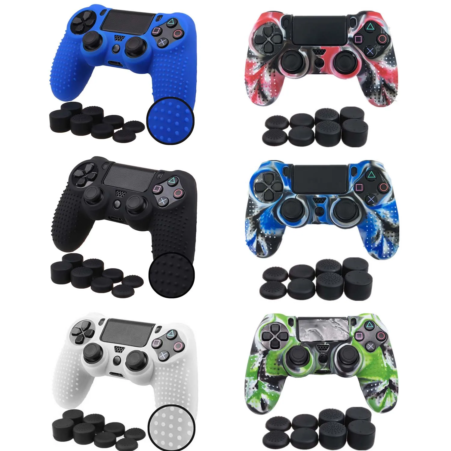 Силиконовый защитный чехол Bevigac 8 шт. колпачки для большого пальца Sony PlayStation Play