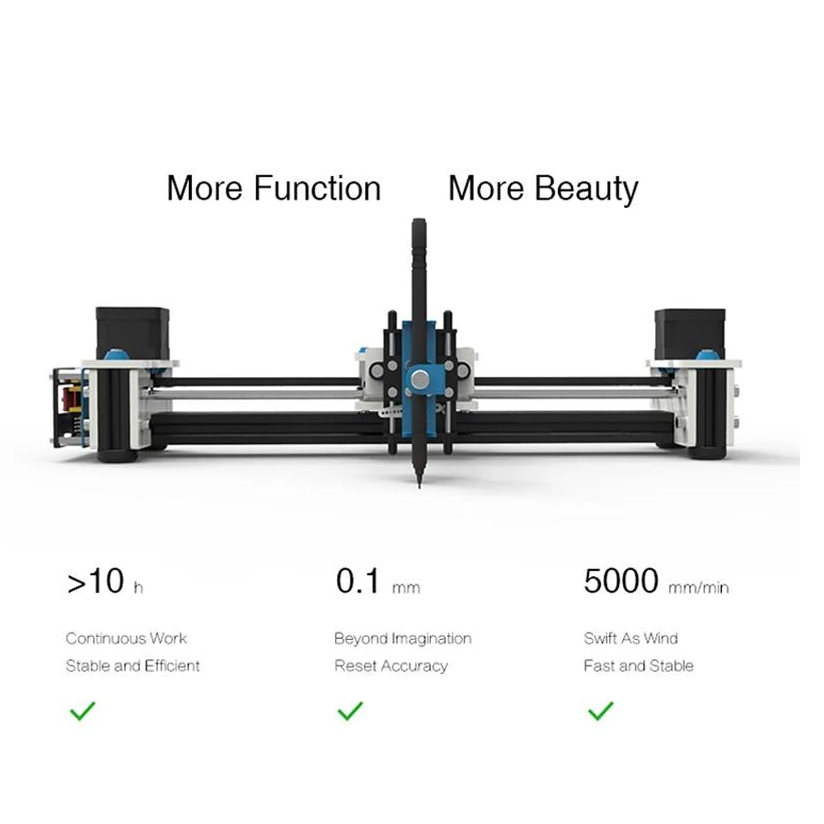 280x200 мм Мини XY 2 оси CNC плоттер ручка USB DIY Лазерный чертежный станок гравировка области Настольный чертежный робот