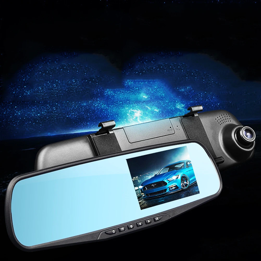 4 3 дюймов HD 1080P широкоугольный Автомобильный зеркальный монитор заднего вида