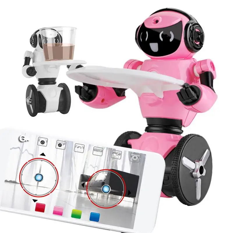 

F4 Two - Wheeled Balancing Robot WIFI Camera Automatic Mobile Phone Remote Control Intelligent Balancing Robot Toy
