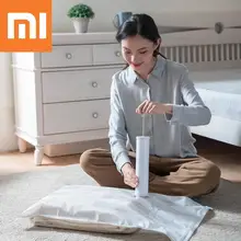 Xiaomi Mijia 5/1, вакуумная умная сумка, складная, сканирующая, для хранения qr-кода, умная сумка, герметичная, компрессионная, органайзер, сумка для телефона, приложение
