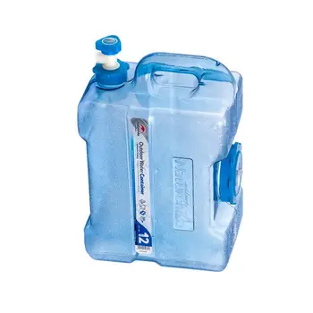 

Portable Outdoor 12L 19L Large Capacity Water Container Water Tank Bucket Camping Picnic Driving Kettle With Faucet