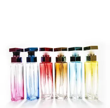 

fashion High Quality 30ML perfume spray color spray empty glass cosmetic bottle 200pcs