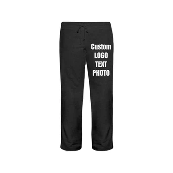 

Custom Women Pants Loose Cotton Pants Casual All-match Trousers Print LOGO/TEXT/PHOTO