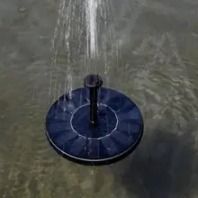 Солнечный насос для водного фонтана плавающая панель птичьи ванны бассейн Сад пруд наборы для полива садовые украшения водяной насос Прямая