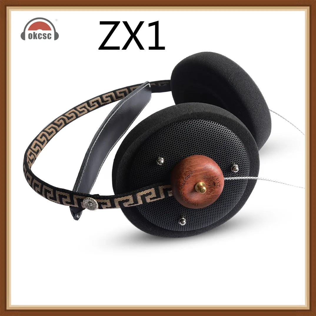 Деревянные Накладные наушники okscc ZX1 Hifi 57 мм динамик открытый голосовой монитор