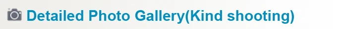 Detailed Photo Gallery(Kind shooting)