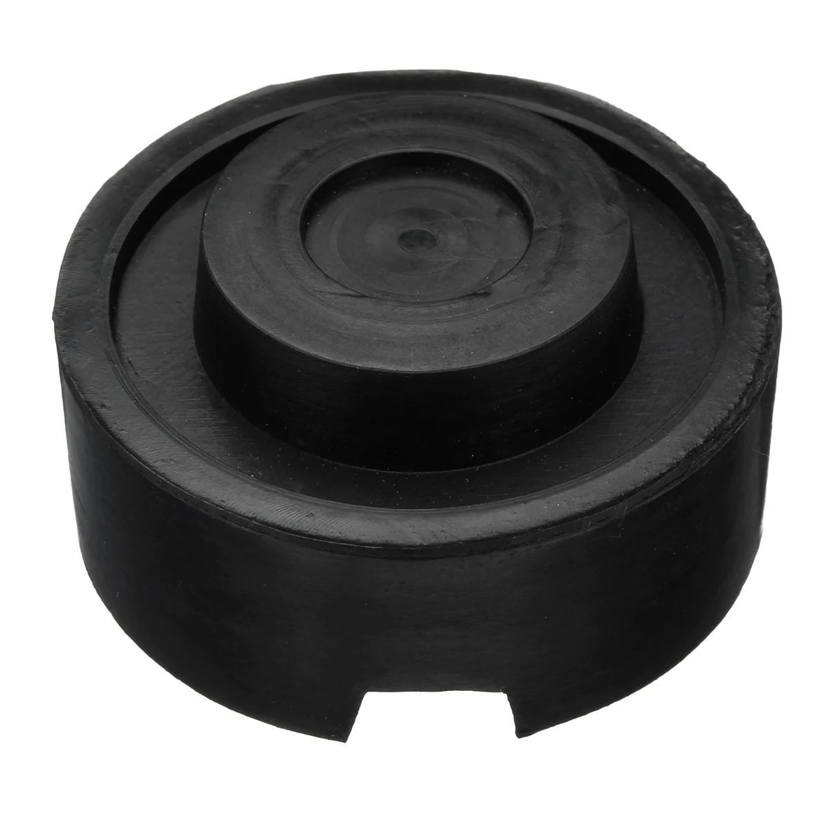 Car Anti Slip Rubber Slotted Floor Jack Pad Frame Rail Disk for Pinch