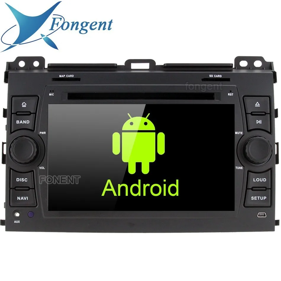 

IPS Android Car Head Unit Stereo Stereo Radio DVD Player FOR Toyota Land Cruiser Prado 120 2003 2004 2005 2006 2007 2008 2009