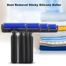 4 дюйма удаление пыли липкие Силиконовые роликовые частицы пыли очиститель волос чистящие кисти инструменты для PCB, SMT, ЖК-процесс