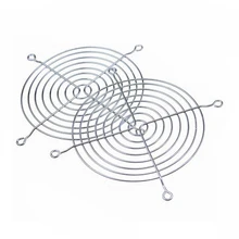 10 шт компьютер ПК Вентилятор охлаждения сетчатая крышка металлический вентилятор щит-120 мм