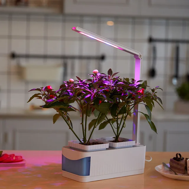 LED Grow Lights 8.5W IP42 Indoor Full Spectrum Plant Lamp Herb