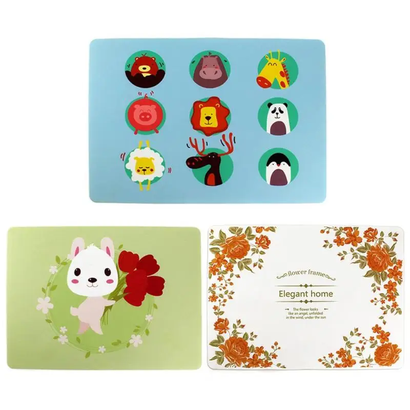

Silicone Table Mat Placemat Heat Resistant Tableware Cushion Pad Coasters