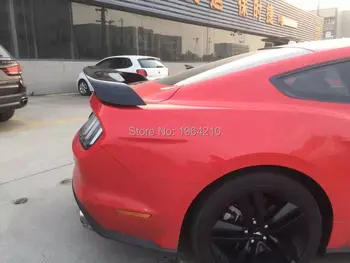 

MONTFORD Car Styling ABS Plastic Unpainted Color Tail Trunk Rear Roof Lip Wing Spoiler 2Pcs/set For Ford Mustang 2015 2016 2017