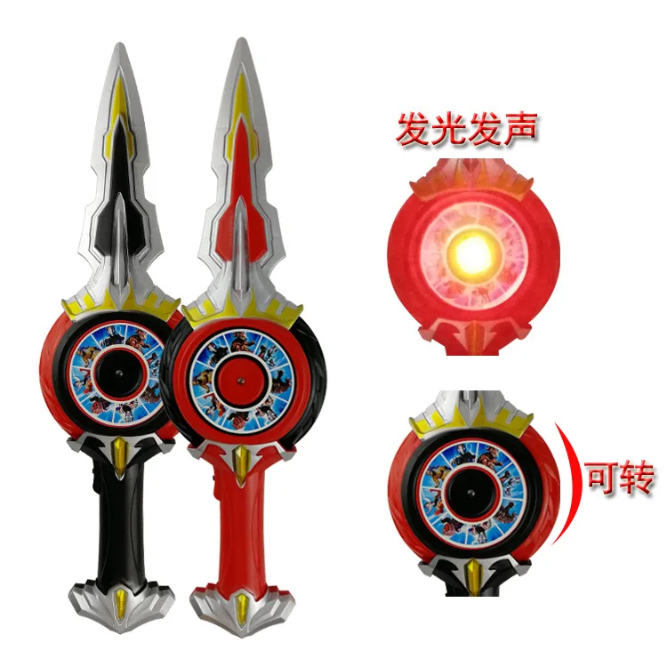 Лидер продаж 38 см ПВХ Ultraman темный шар священный меч детская светящаяся и вокальный игрушки Праздничные подарки косплэй реквизит