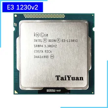 Processeur Intel Xeon 1230 v2 E3 3.3 GHz, 1230v2 1155 Quad-Core, 8M 69W LGA
