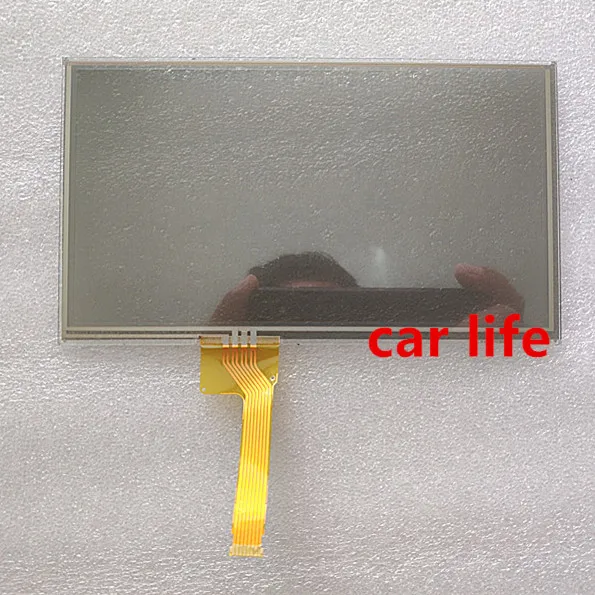 

New 6.5 inch 8 pins glass touch Screen panel Digitizer Lens panel for Journey car DVD player gps navigation LQ065T5GG64 LCD