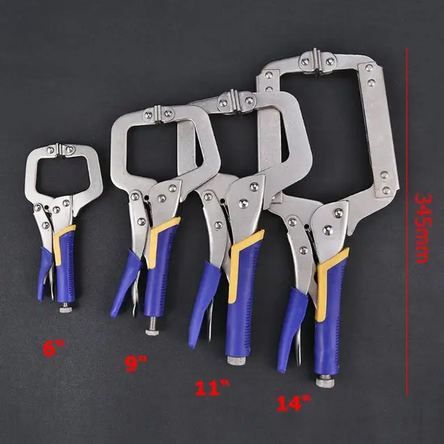 9/11/14 Inch Face Clamp Multi-function Steel C Type Clamps