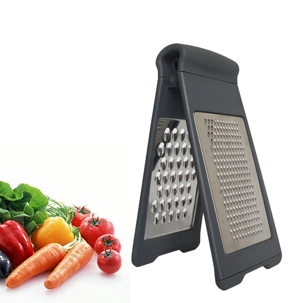 

Kitchen Tools Double Side Cucumber Multifunctional Stainless Steel Cheese Grater Carrot Fruits Shredder Potato Slicer #4