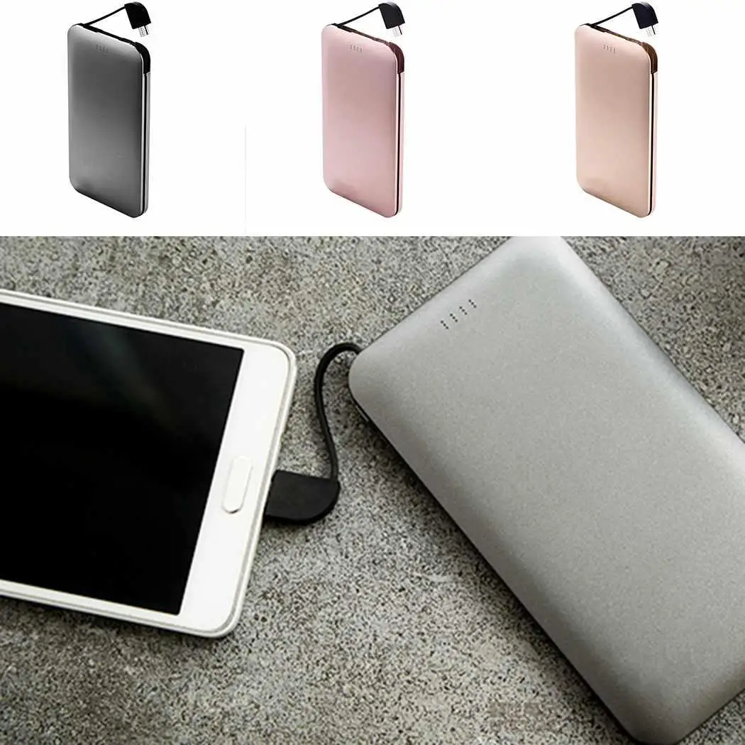 

Power Bank 10000mAh Portable Emergency Dual USB port External Battery Dual 5V/2A USB 5V/2A Power Bank Rose Gold, Black, Gold