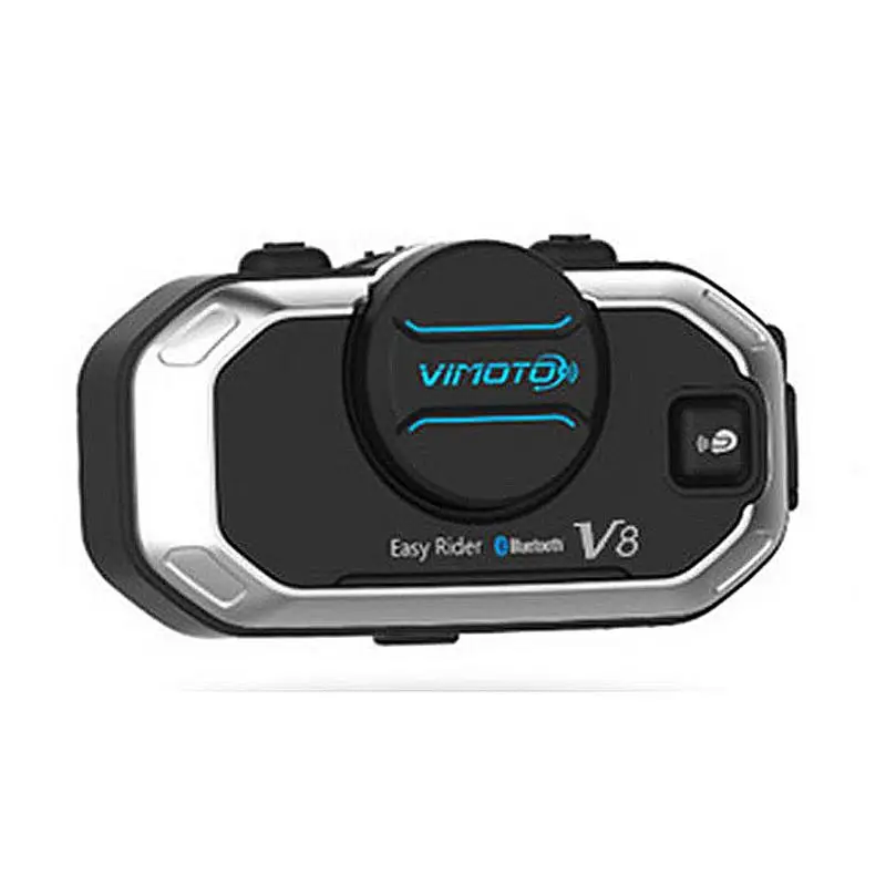 

1PC M1 V8 850m Group Intercom MP3 HD 1080P Video Recorder Camera Motorcycle Bluetooth Intercom Helmet Headset