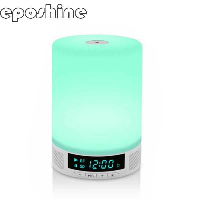 

shenzhen factory Sunrise Sunset Wake Up Digital LED Alarm Clock FM Radio Electronic Alarm Clocks Touch Sensor Night Light