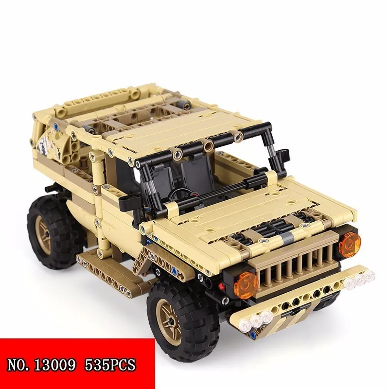 

535pcs Remote Control Motor-driven Building Blocks Armor Alliance Marine Corps 13009 Military Fierce Horse Insert Plastic Block