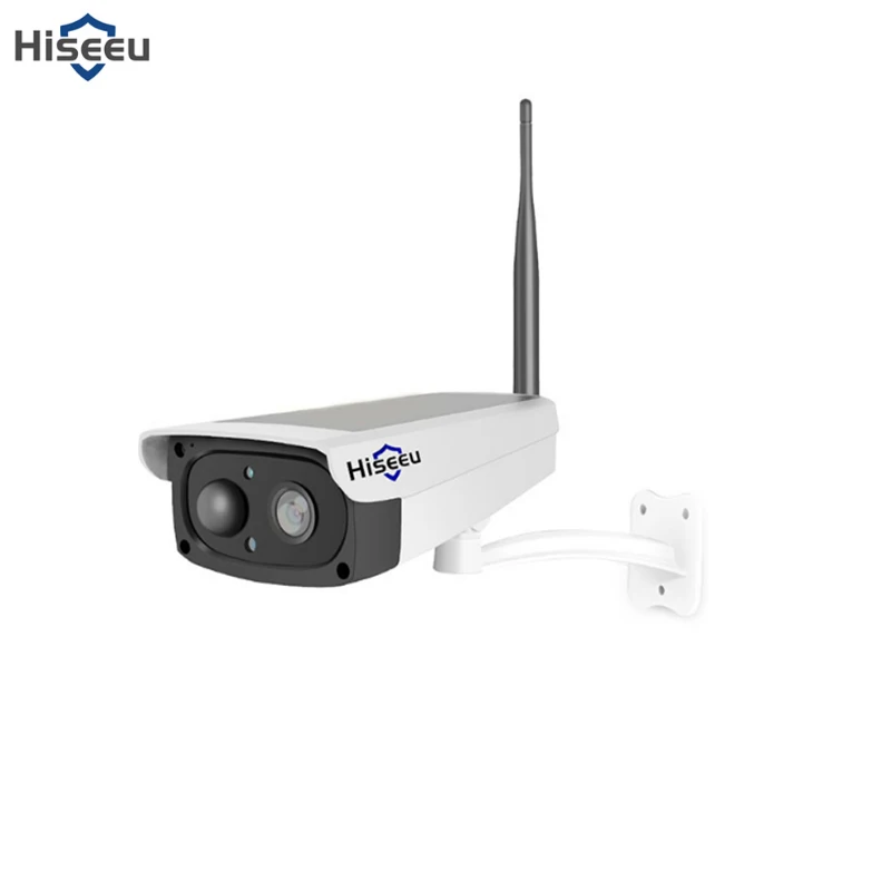 

Hiseeu Video Surveillance Camera Solar Panel Rechargeable Battery 1080P Full HD Outdoor Indoor Security WiFi IP Camera Wide View